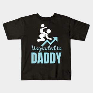 Upgraded To Daddy Kids T-Shirt